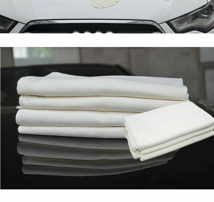 1 Pcs Chamois Cleaning Towel Genuine Leather Sponge Cloth Towel For Car Washing