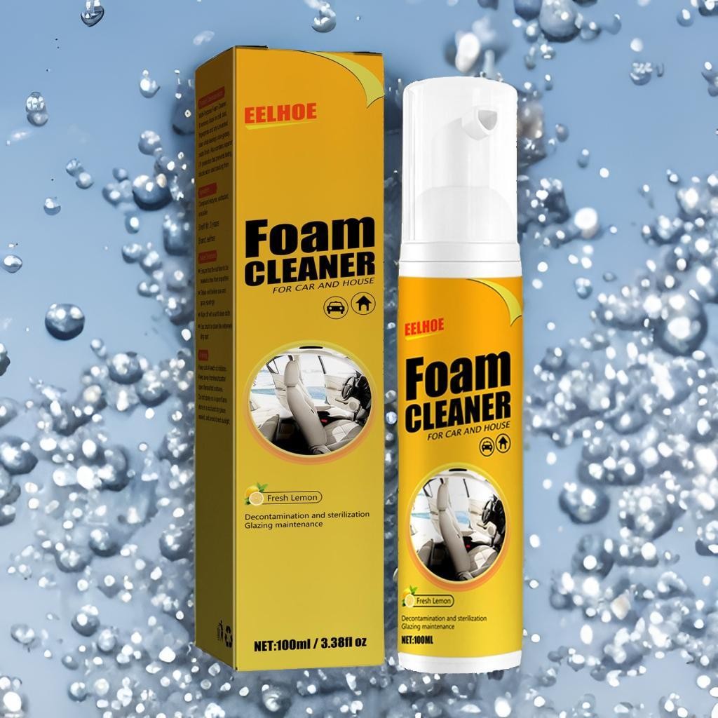 Foam Cleaner Multi-Functional For Leather Seat Supplies Decontamination