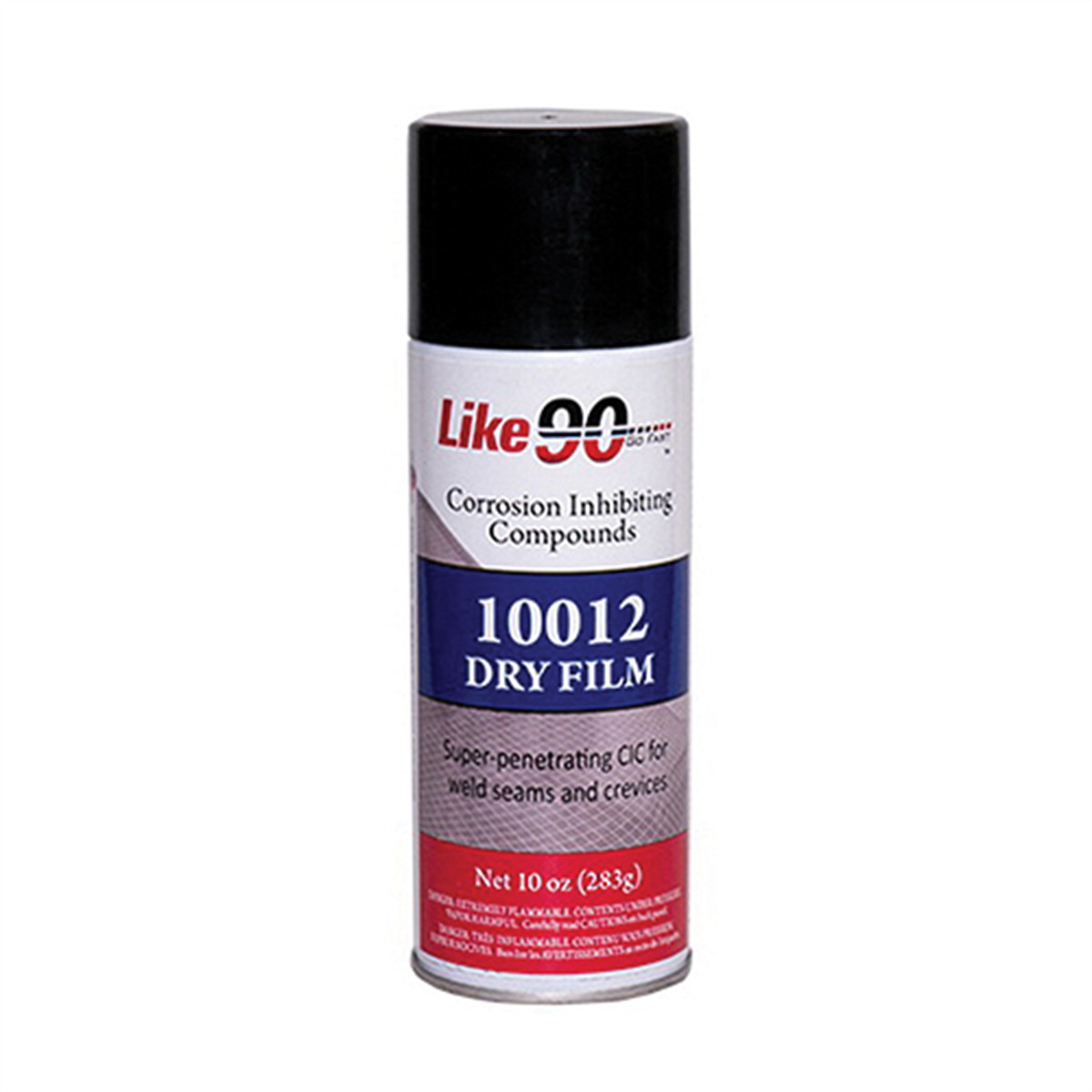 Like 90 10012 CIC Dry Film, 10 oz Aerosol Can, Clear