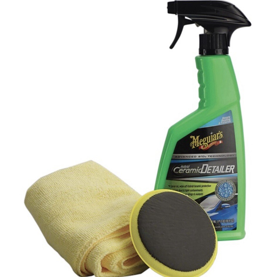 New Meguiar’s Hybrid Ceramic Quick Clay Kit (2 Kits Bundle) G200200