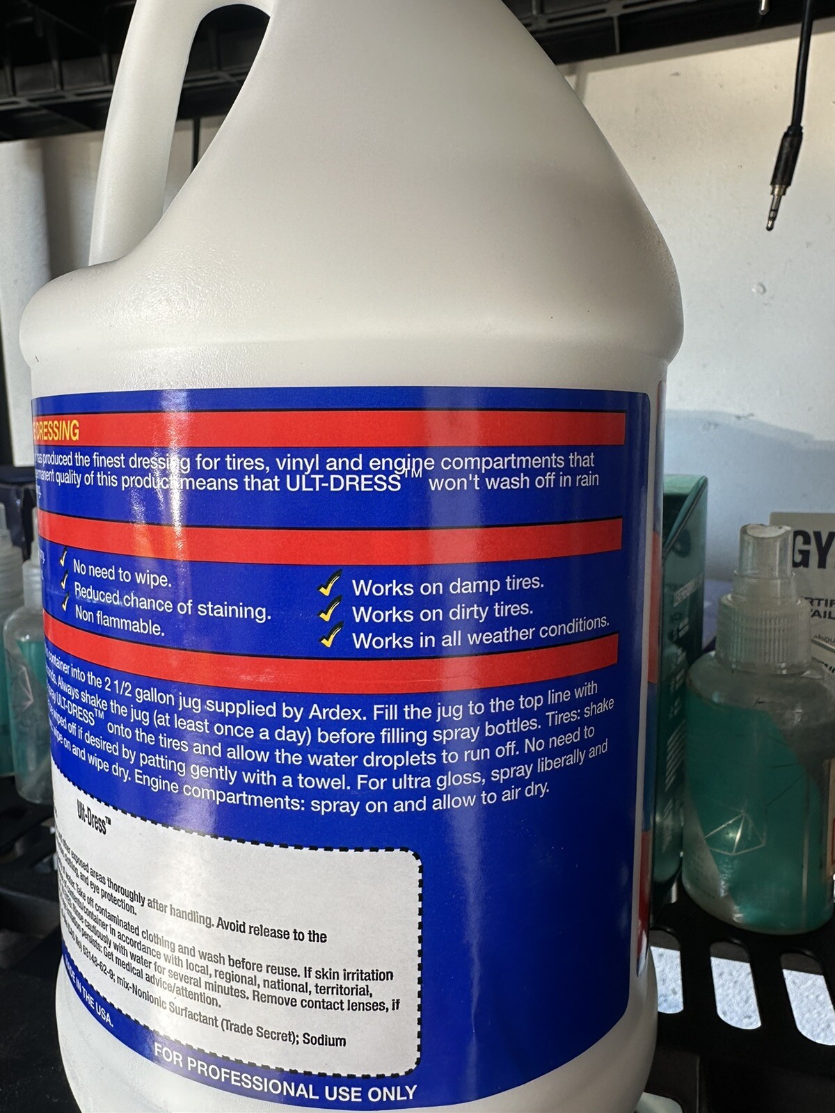 Ardex Ult-Dress “Ultimate Dressing” Super Water Resistant Concentrate 1-Gal