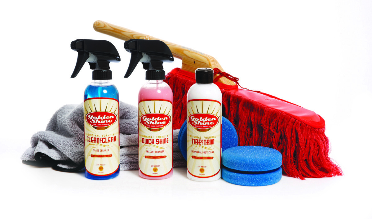 Golden Shine Car Care Ultimate Maintainer Detailing Kit w California Car Duster