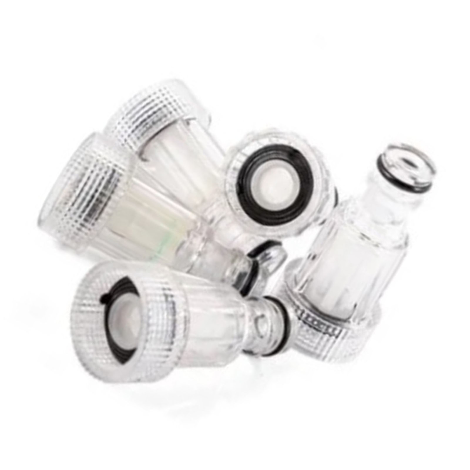 New 5Pcs Car Clean Washer Water Filter 3/4in Diameter Detachable Easy To Clean
