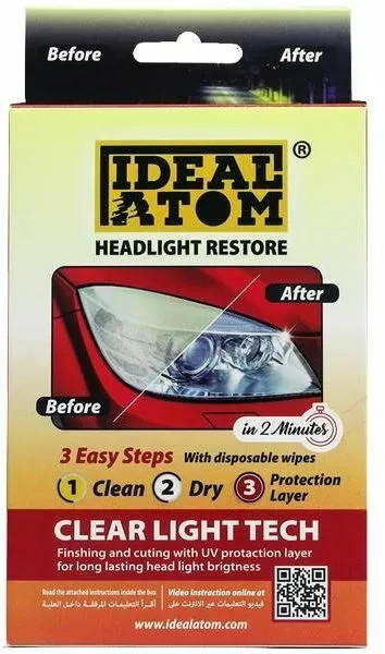 IDEAL ATOM Headlight Restore Car Cleaning Kits