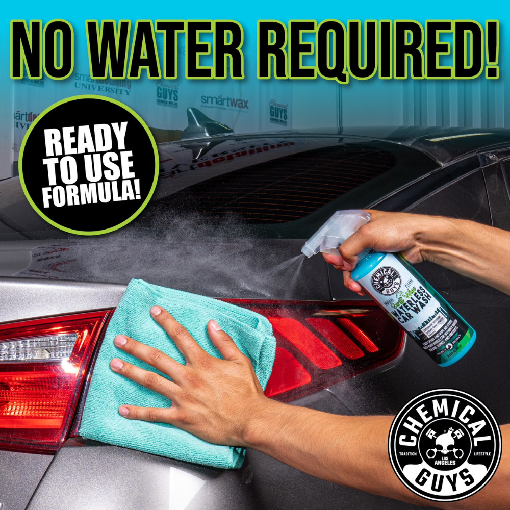 (2 Pack) Chemical Guys Swift Wipe Waterless Car Wash 16oz, Quick Detailer Spray