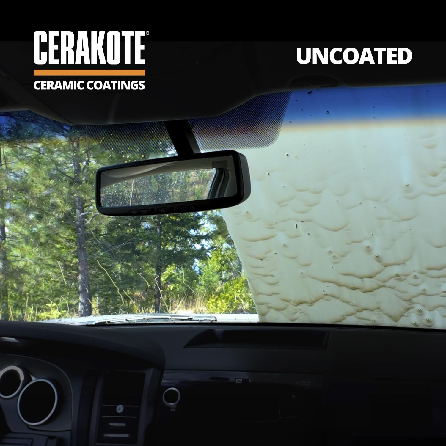 CERAKOTE® Ceramic Glass Coat Protectant – Hydrophobic Automotive 4 Wipe Kit