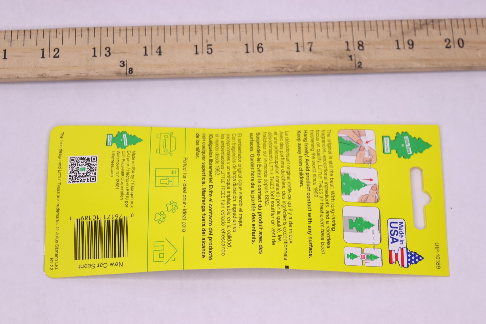 Little Trees Car Scent Air Freshener Blue U1P-10189