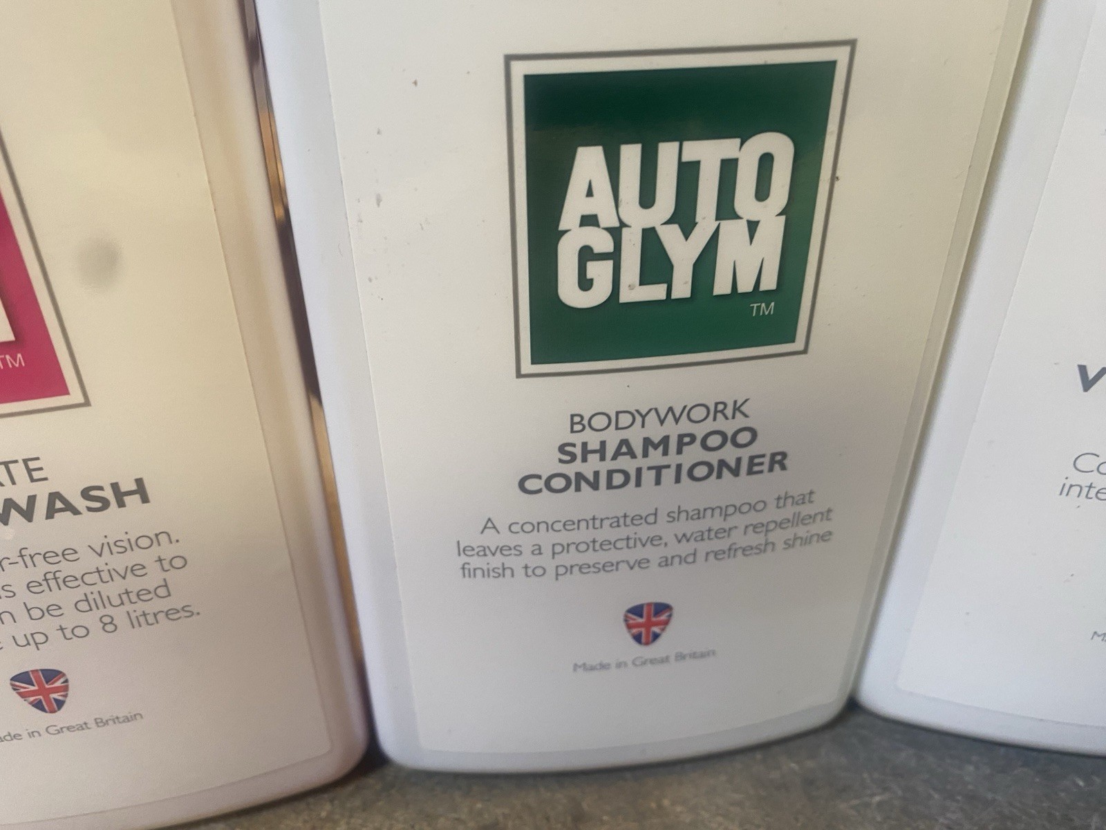 Autoglym Resin Polish Glass Wax Shampoo Vinyl Rubber Care Wipes Wash Bundle