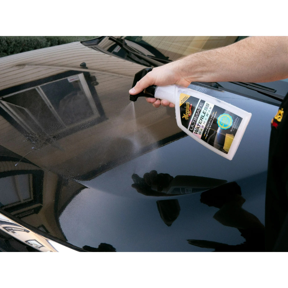 Meguiar’s Ultimate Waterless Wash & Wax: Quick, Easy, and Scratch-Free – 1 Pack