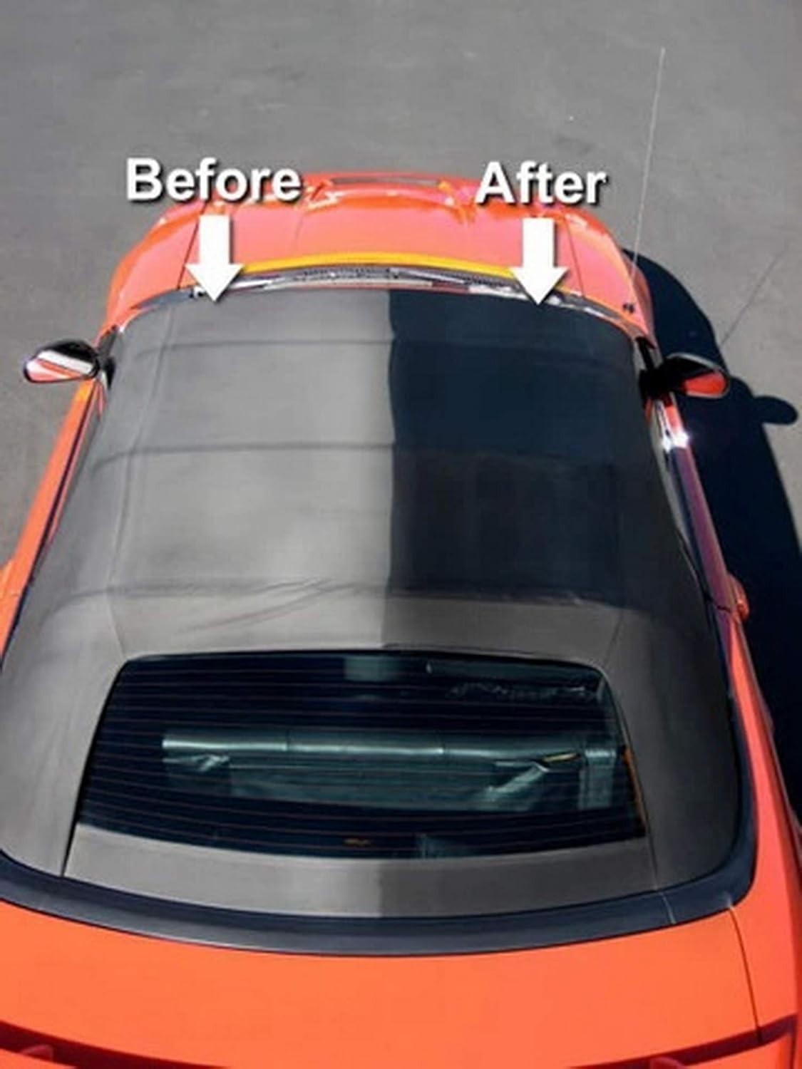 Forever Black Top Gel – 8oz Black Color Restorer for Vinyl & Plastic Surfaces