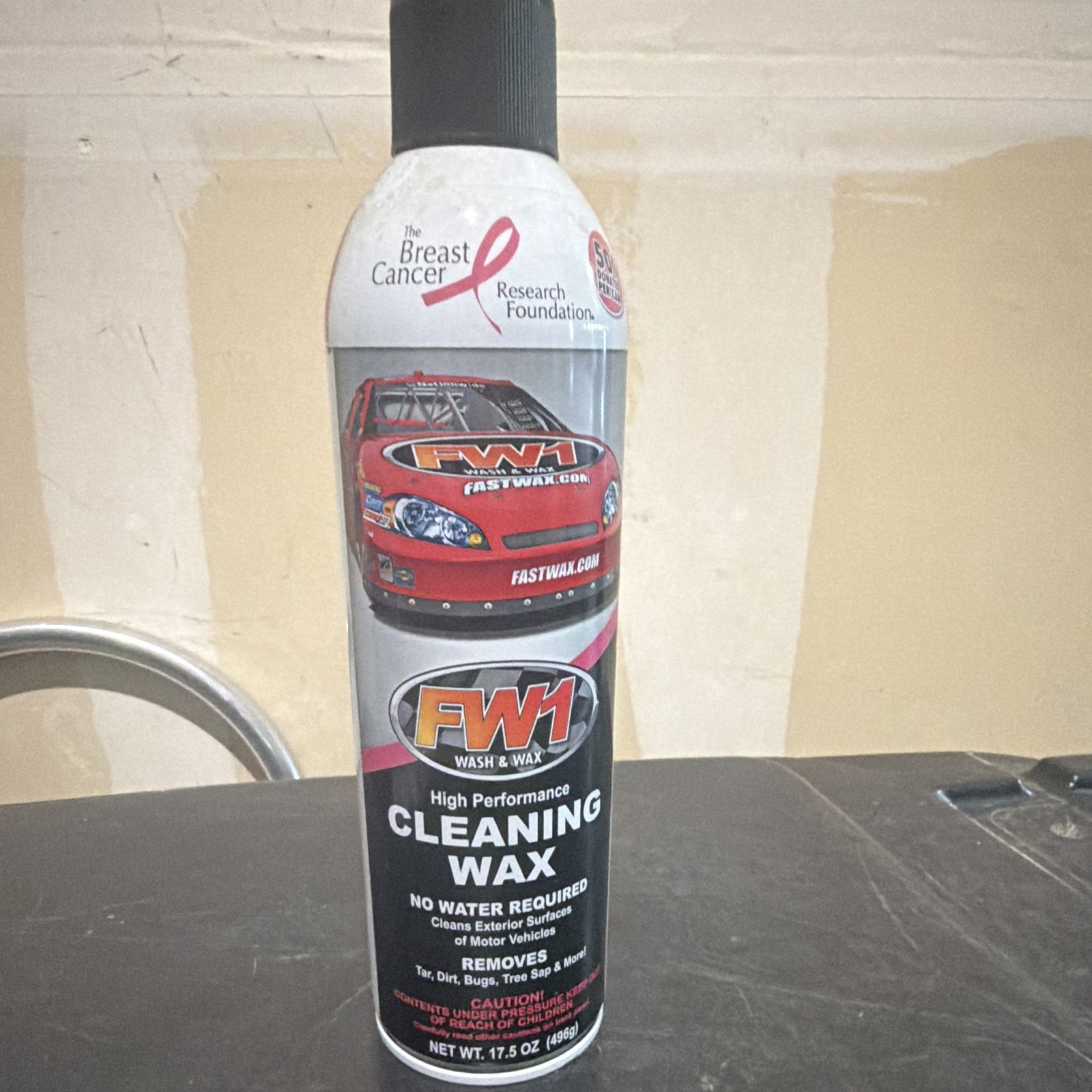 RGS Labs FW1 Waterless Wash and Wax High Performance Cleaning Wax with Carnauba