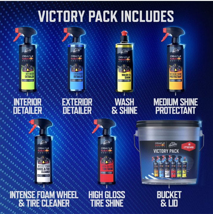 SALE Armor All Podium Series Victory Pack 8 Pc Car Detailing Kit Bucket, NO FEE