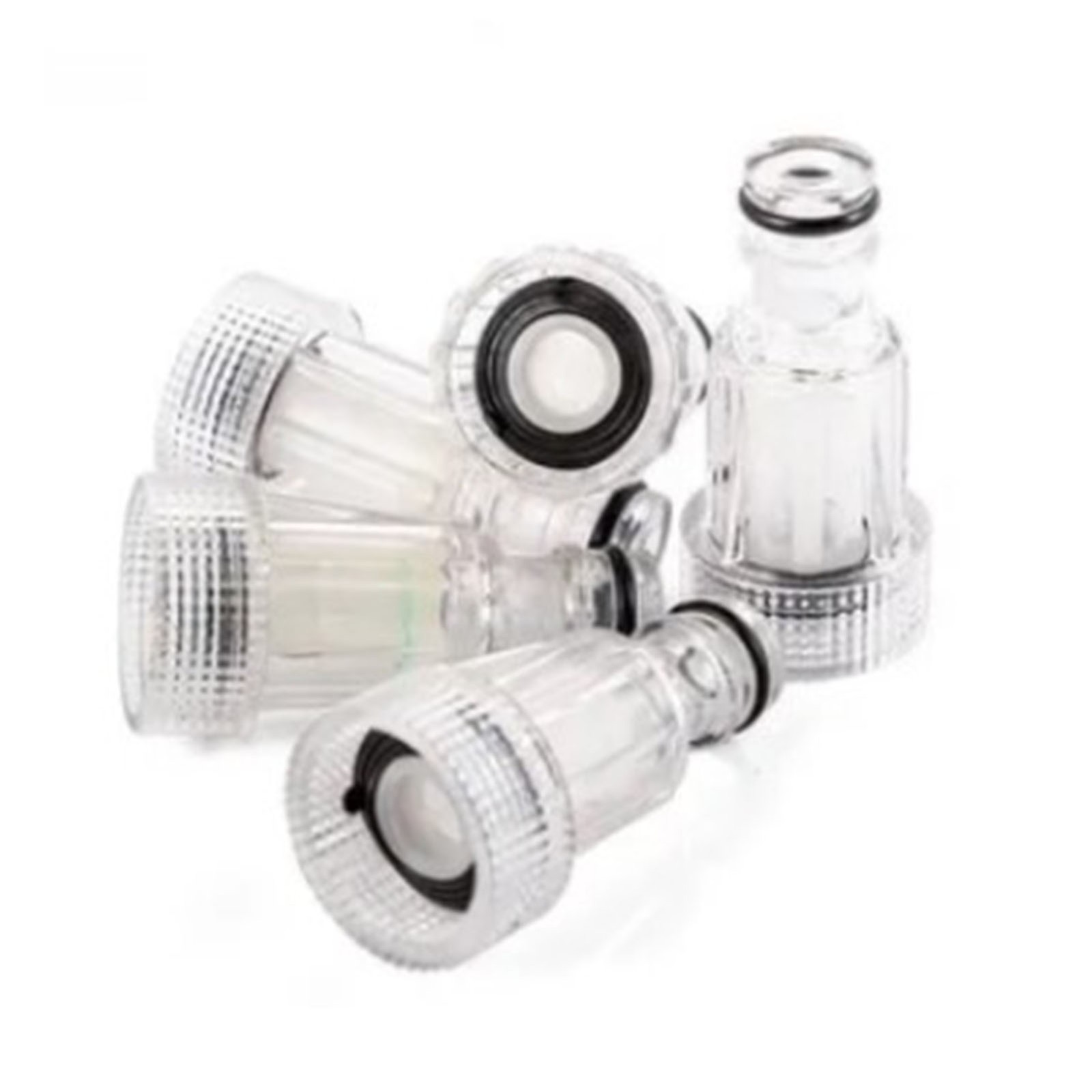 5Pcs Car Clean Washer Water Filter 3/4in Diameter Detachable Easy To Clean