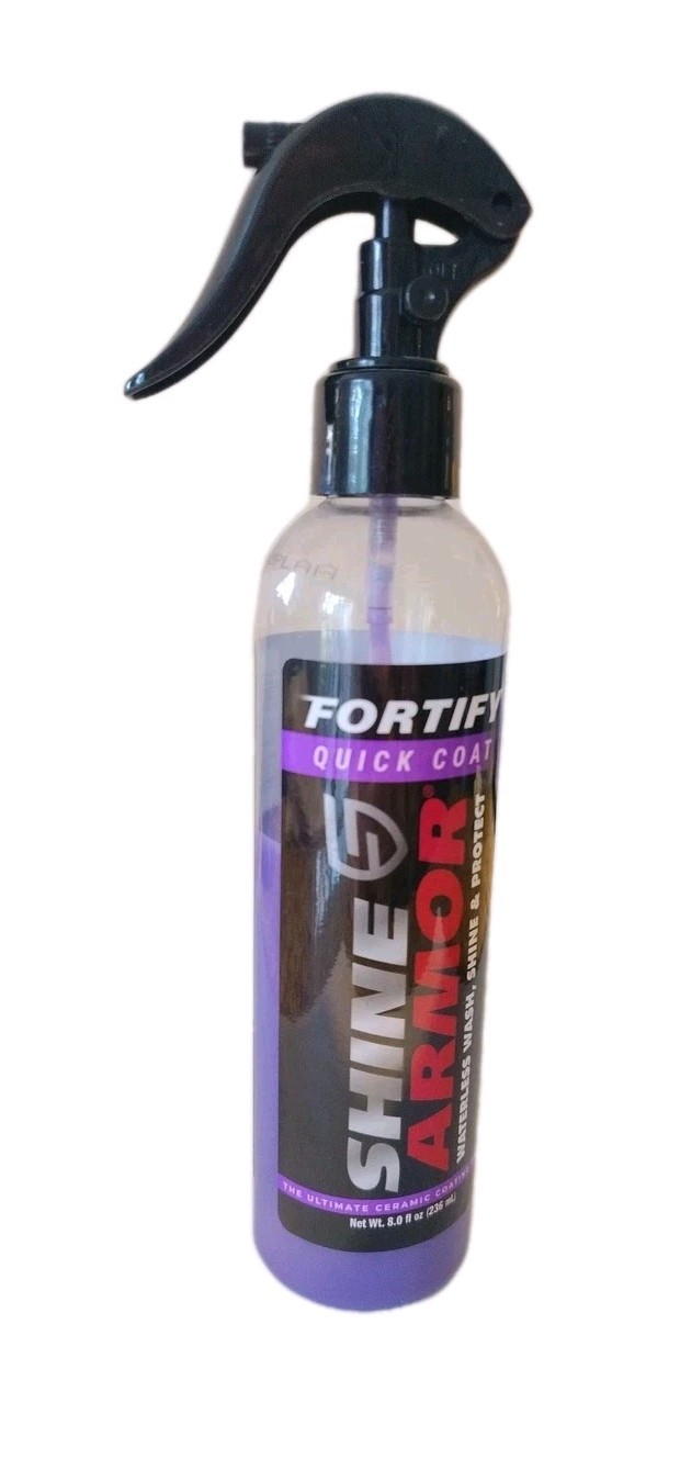 Shine Armor Fortify Quick Coat Waterless Car Wash Shine Protect Ceramic Coating
