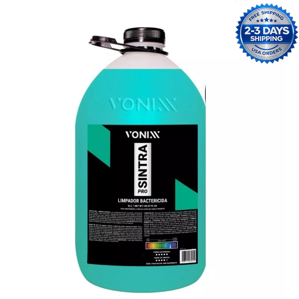 Vonixx Sintra Fast 5L – All Purpose Cleaner APC Interior Detailing Bactericide