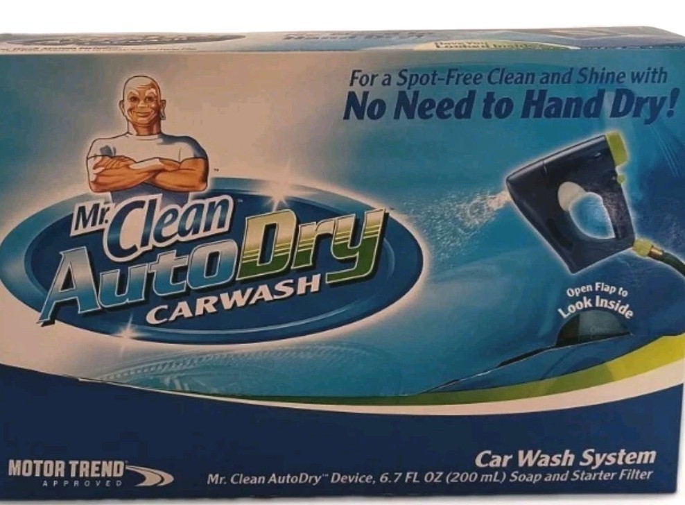 Mr Clean Auto Dry Car Wash System