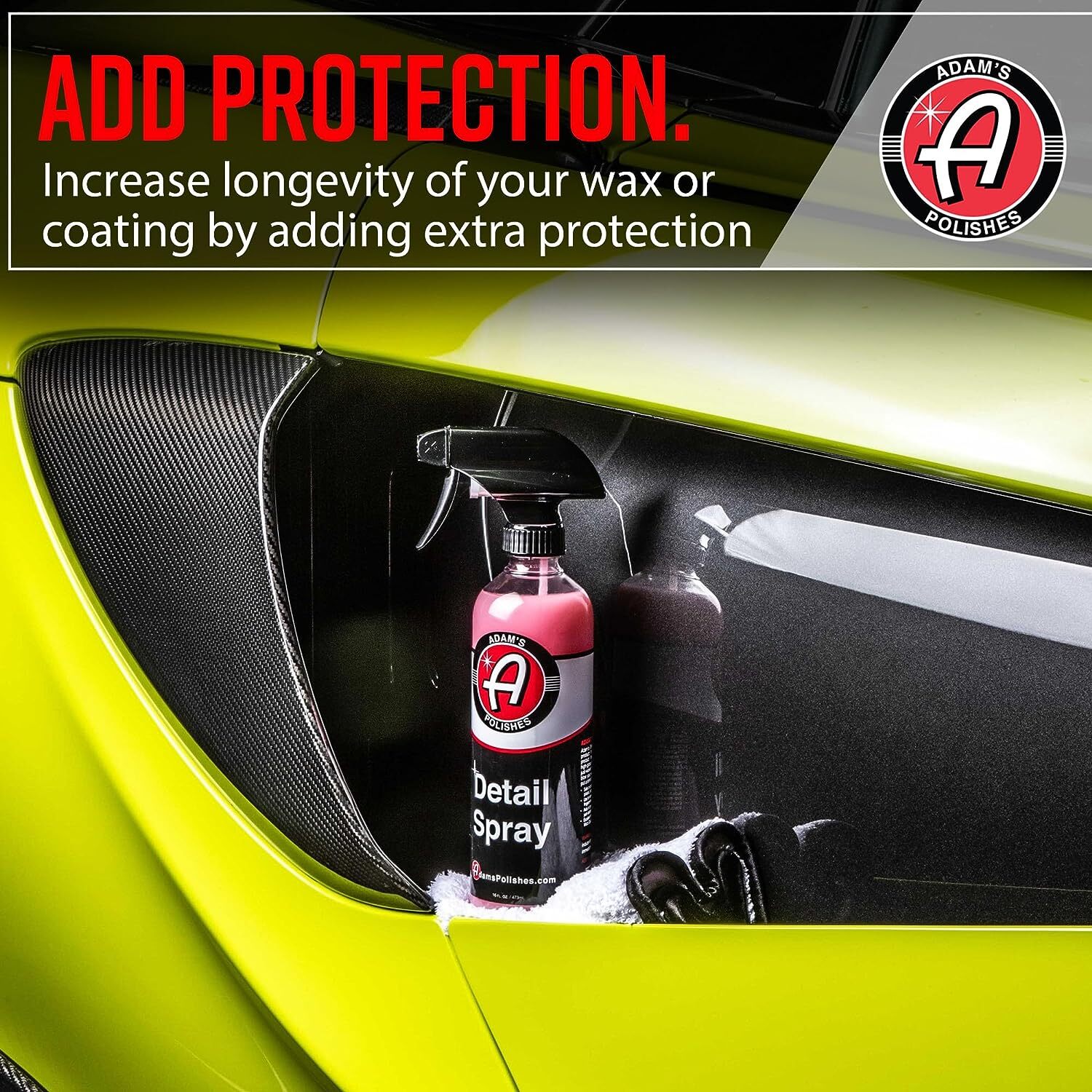 Adam’s Polishes Detail Spray 5 Gallon – Quick Waterless Detailer Spray for Car