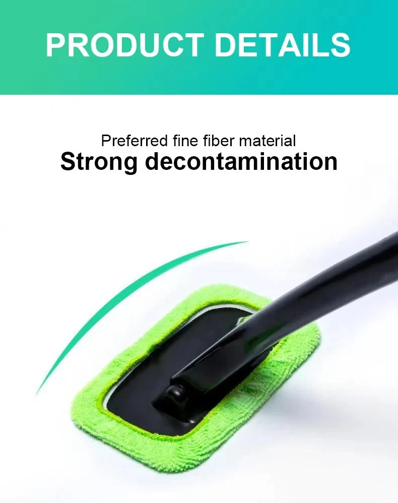 Car Window Cleaner Brush Kit Windshield Cleaning Wash Tool.