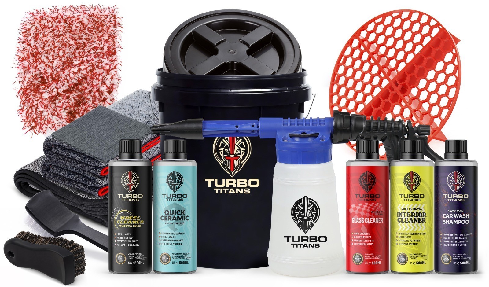 Complete new car care package, interior and exterior, all accessories included