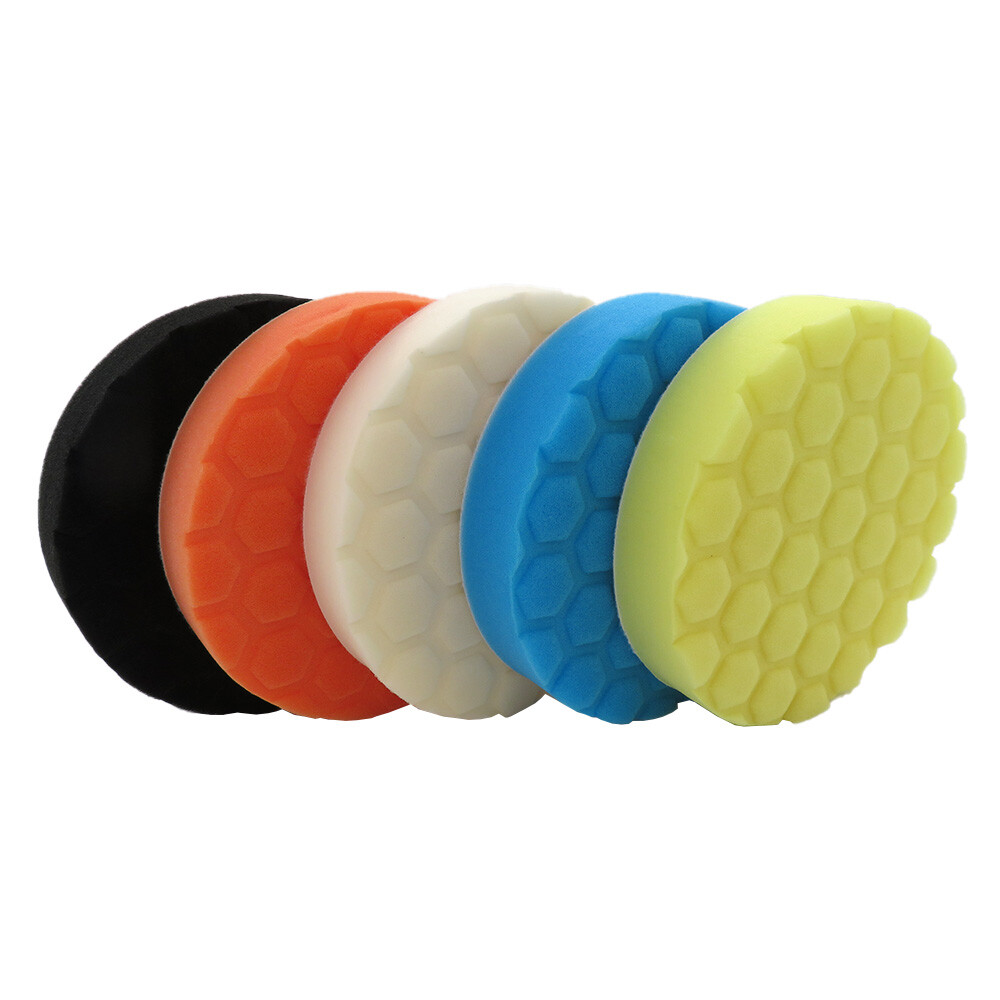 CAR POLISHING KIT 5 HONEYCOMB PADS – DIAMETER 150mm