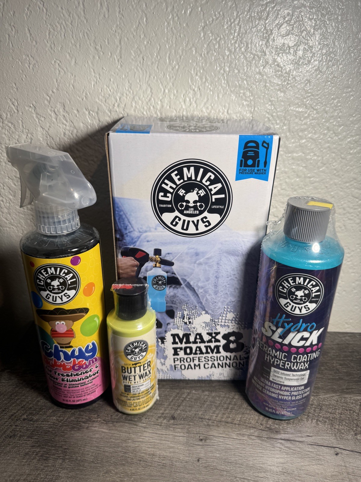 Chemical Guys Professional Foam Cannon Max Foam 8 + 3 other items