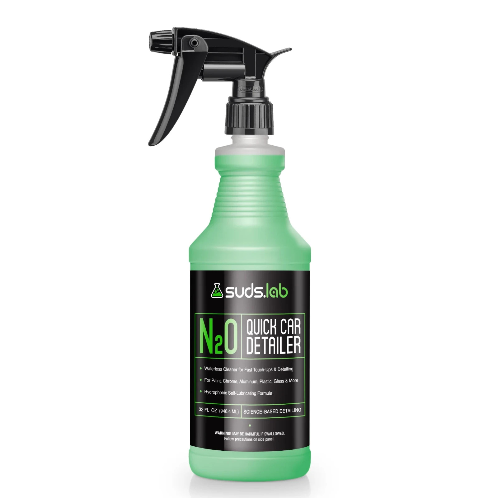 (6 pack) Suds Lab N2O Quick Car Detailer – 32 oz Bottle