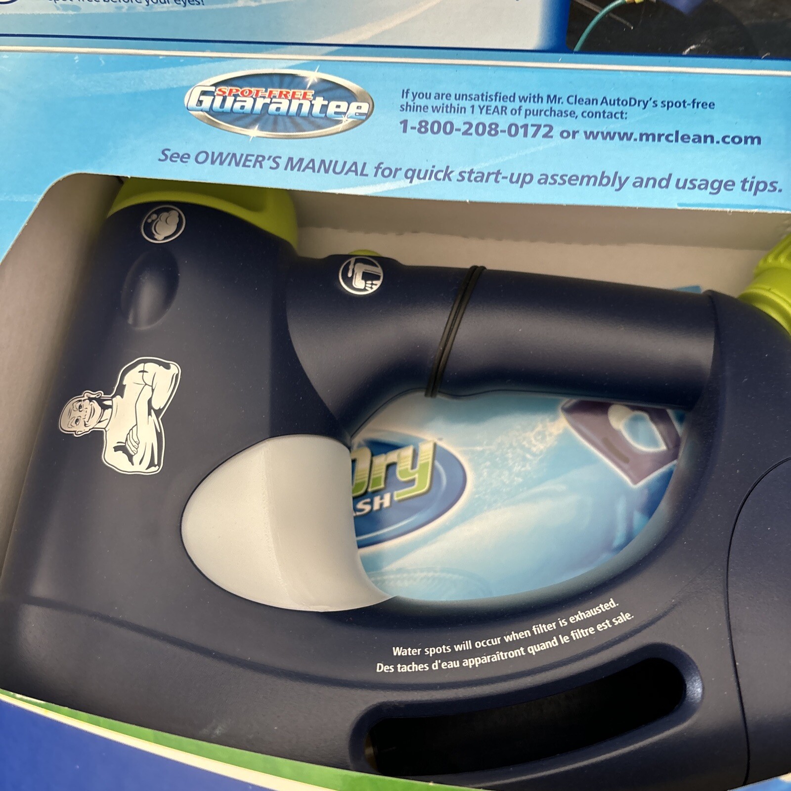 New Mr. Clean AutoDry Carwash System Car Detail Kit With Soap + Filter + Sprayer