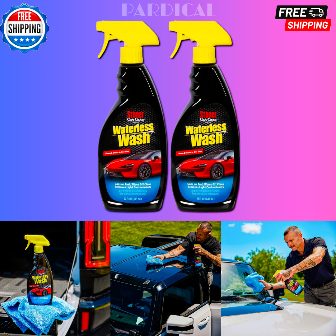 Stoner Car Care 92604 Waterless Wash Ready to Use Spray Easily Cleans, 2-Pack