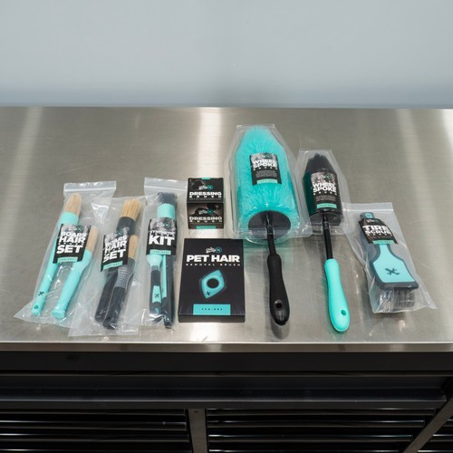 The Clean Garage Detailing Brush Starter Kit | 9 Brushes