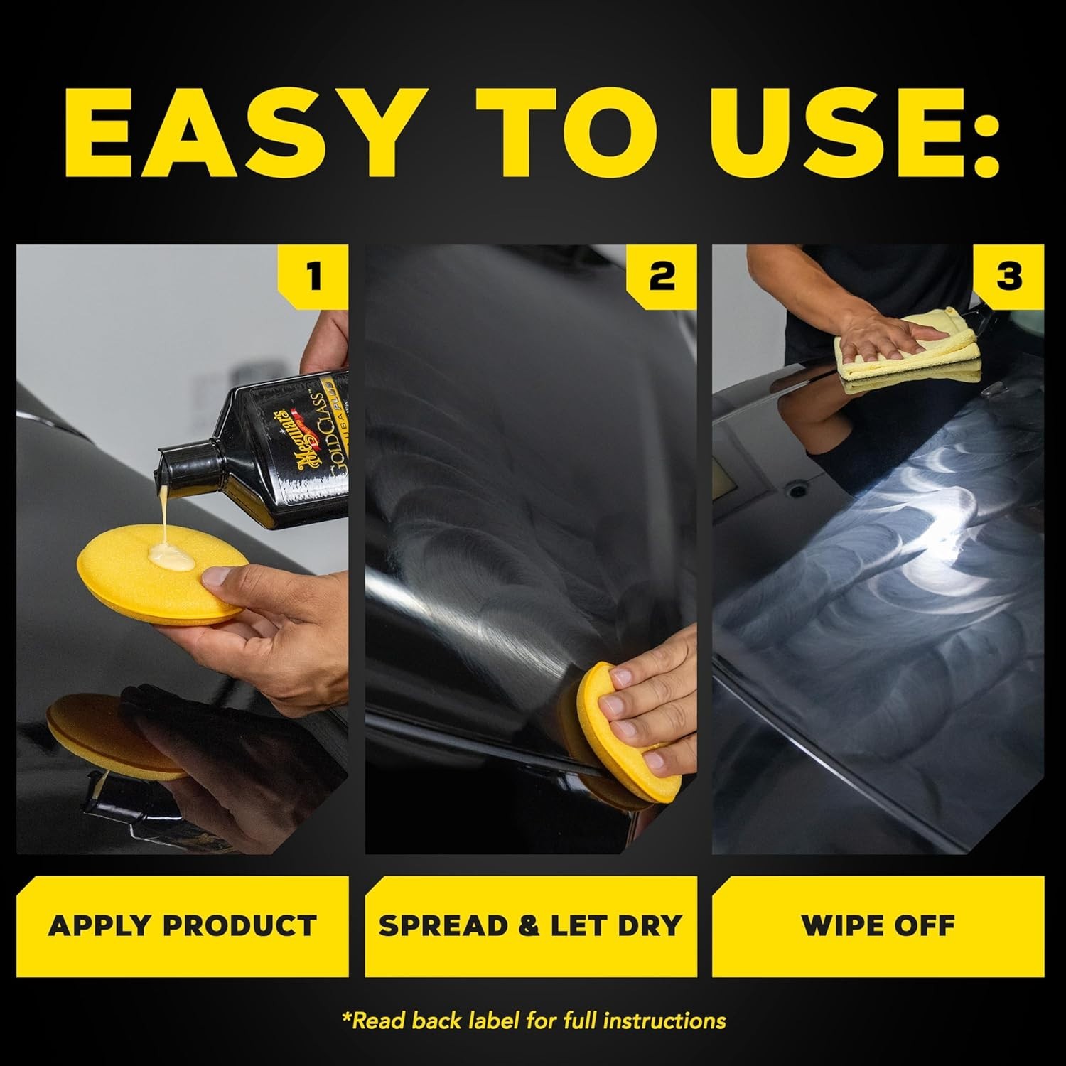 16 Oz Carnauba Plus Liquid Wax Kit with Applicator – Ultimate Paint Protection