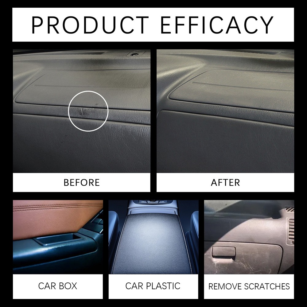 Car Dashboard Restorer Scratch Repair Paste Car Interior Scratch Remover