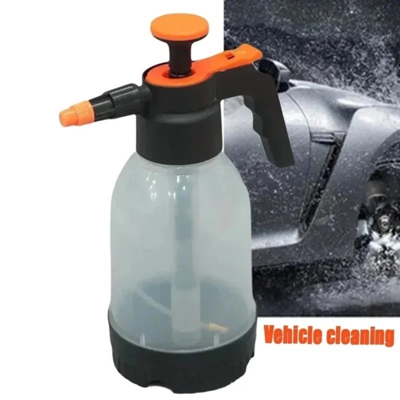 1.2L Car Wash Spray Bottle Hand Pressure Sprayer Cleaning Gardening Tool