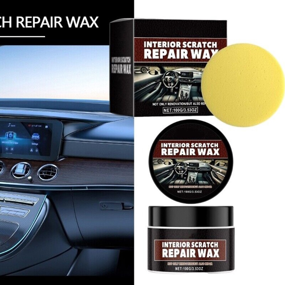 Car Dashboard Restorer Scratch Repair Paste Car Interior Scratch Remover