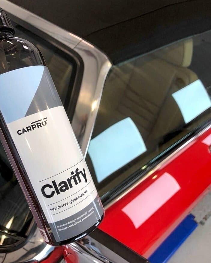 CARPRO Clarify Streak Free Car Window Cleaner – Safe To Use On Glass, 500ml