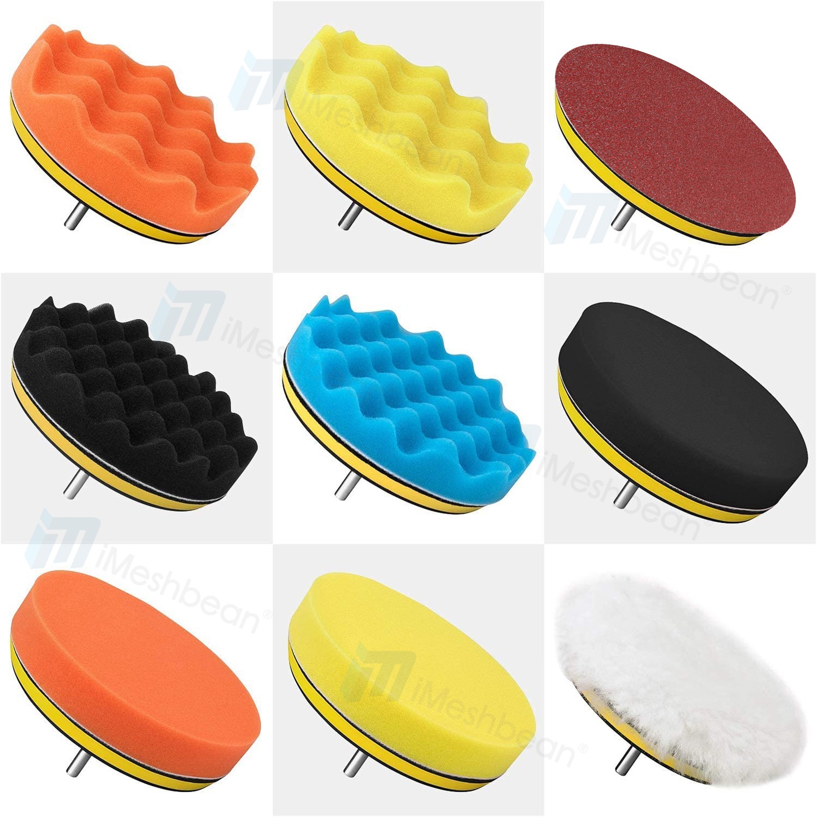 31X 5″ Car Headlight Lens Restoration Repair Kit Polishing Cleaner Cleaning Tool