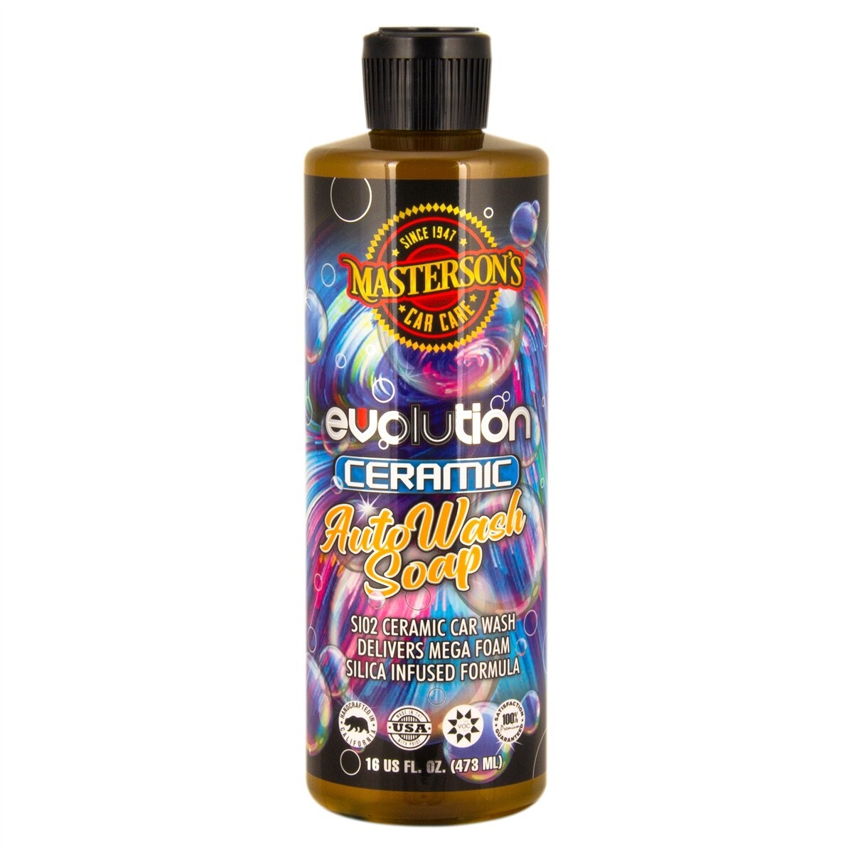 Masterson’s Car Care Evolution Ceramic Coating Auto Wash 16OZ Bottle