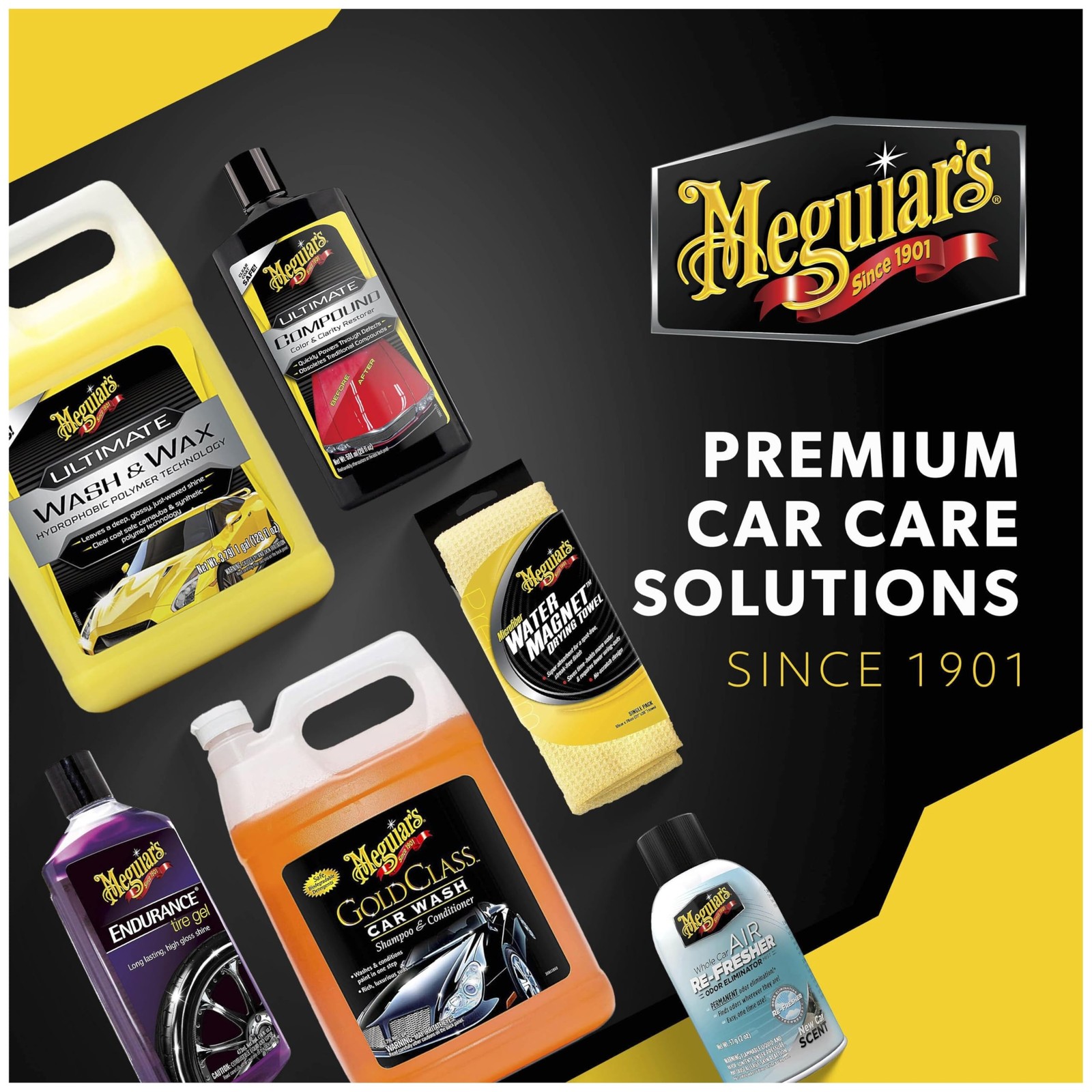 Meguiar’s Hybrid Ceramic Wash & Wax – Sophisticated Car 48 Fl Oz (Pack of 1)