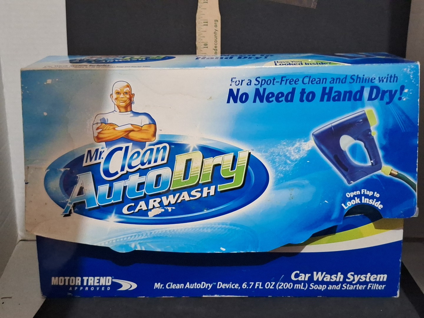 Mr Clean Auto Dry Car Wash Spray System And Starter Soap Kit NEW OLD STOCK~ READ