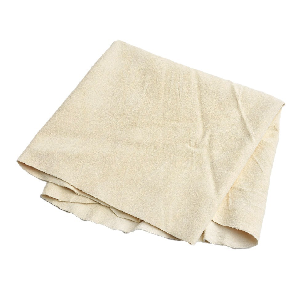 UK! Chamois Leather Cleaning Cloth Car Washing Towel Water-Absorbent Rag 40X30cm