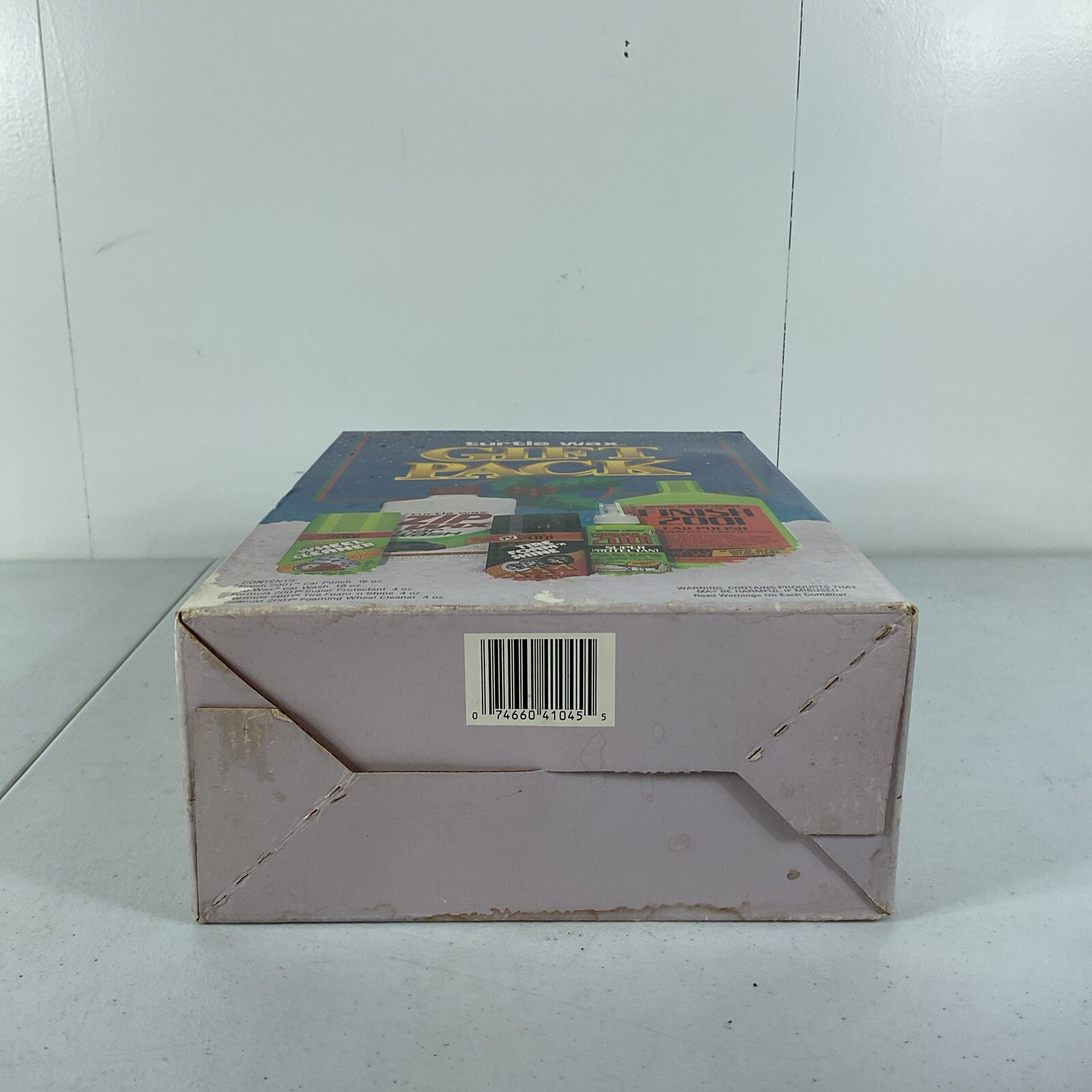 Vintage 2001 New Open Box All Products Included Finish Rare Turtle Wax Gift Pack