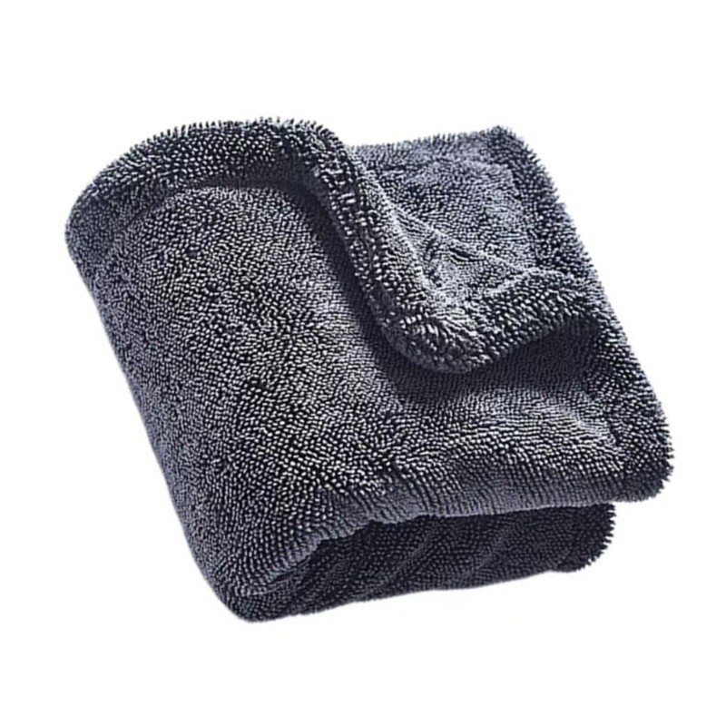 Double Layered Microfiber Car Towel Large for Fast Drying & Scratch Prevention