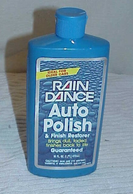 NOS Rain Dance Liquid Car POLISH Auto Finish Restorer 16 fl oz