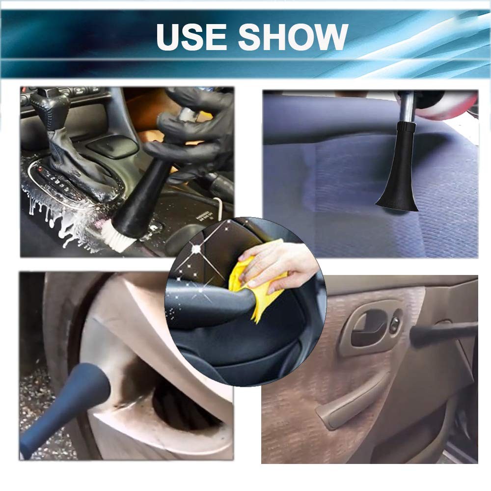 Car Cleaning Gun High Pressure Car Interior Cleaning Tool Auto Detailing Kit Sup