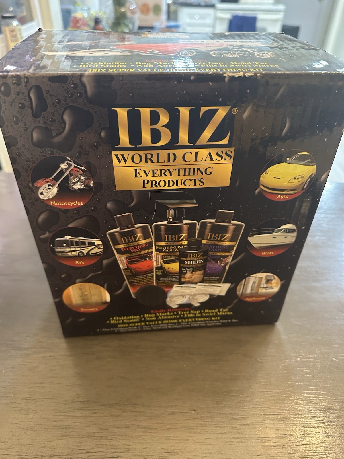 IBIZ World Class Everything Products Car Wash & Wax Polish Open Box