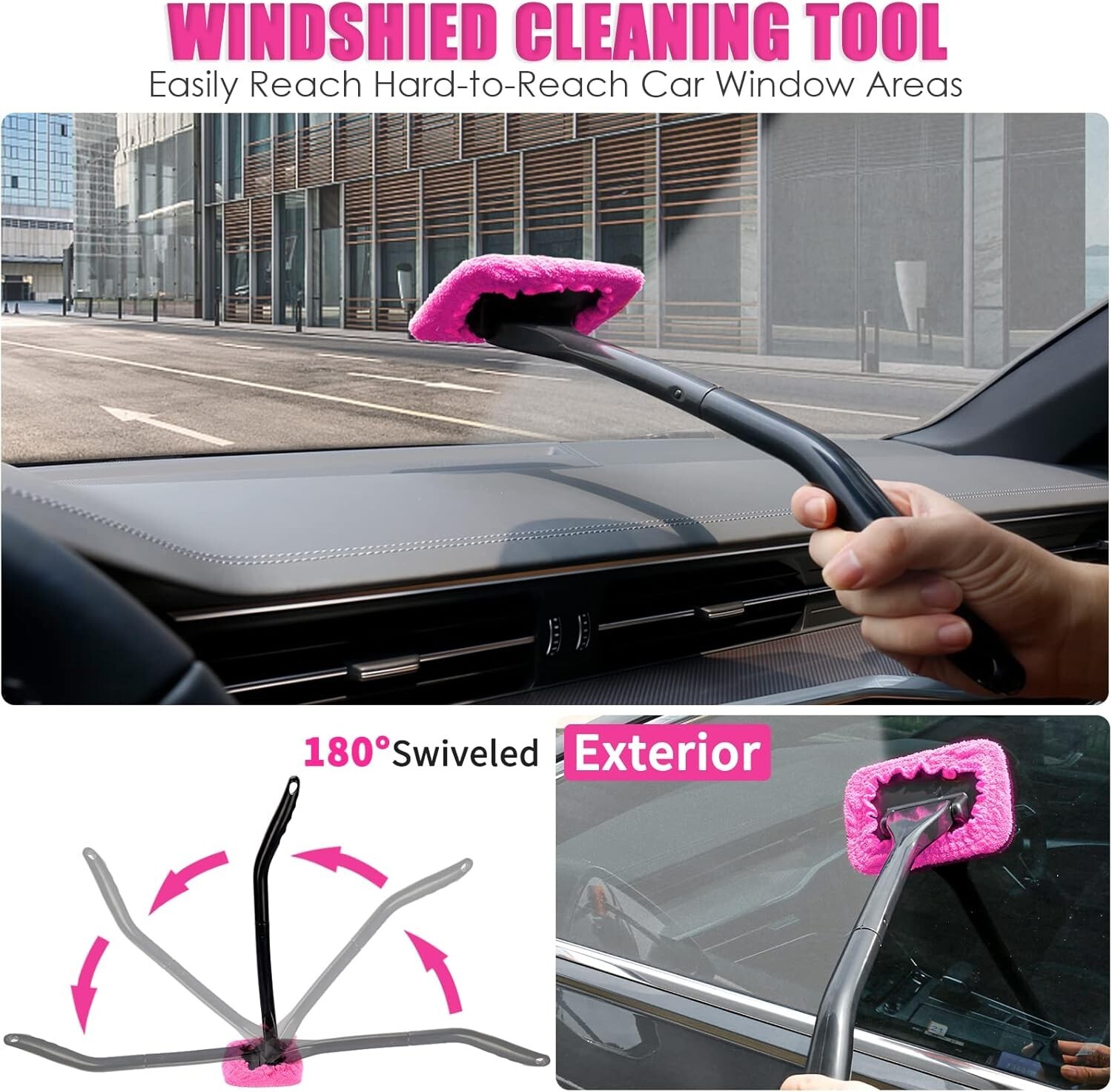 20PCS Car Detailing Kit with Drill Brush, Cleaning Gel, and Tools