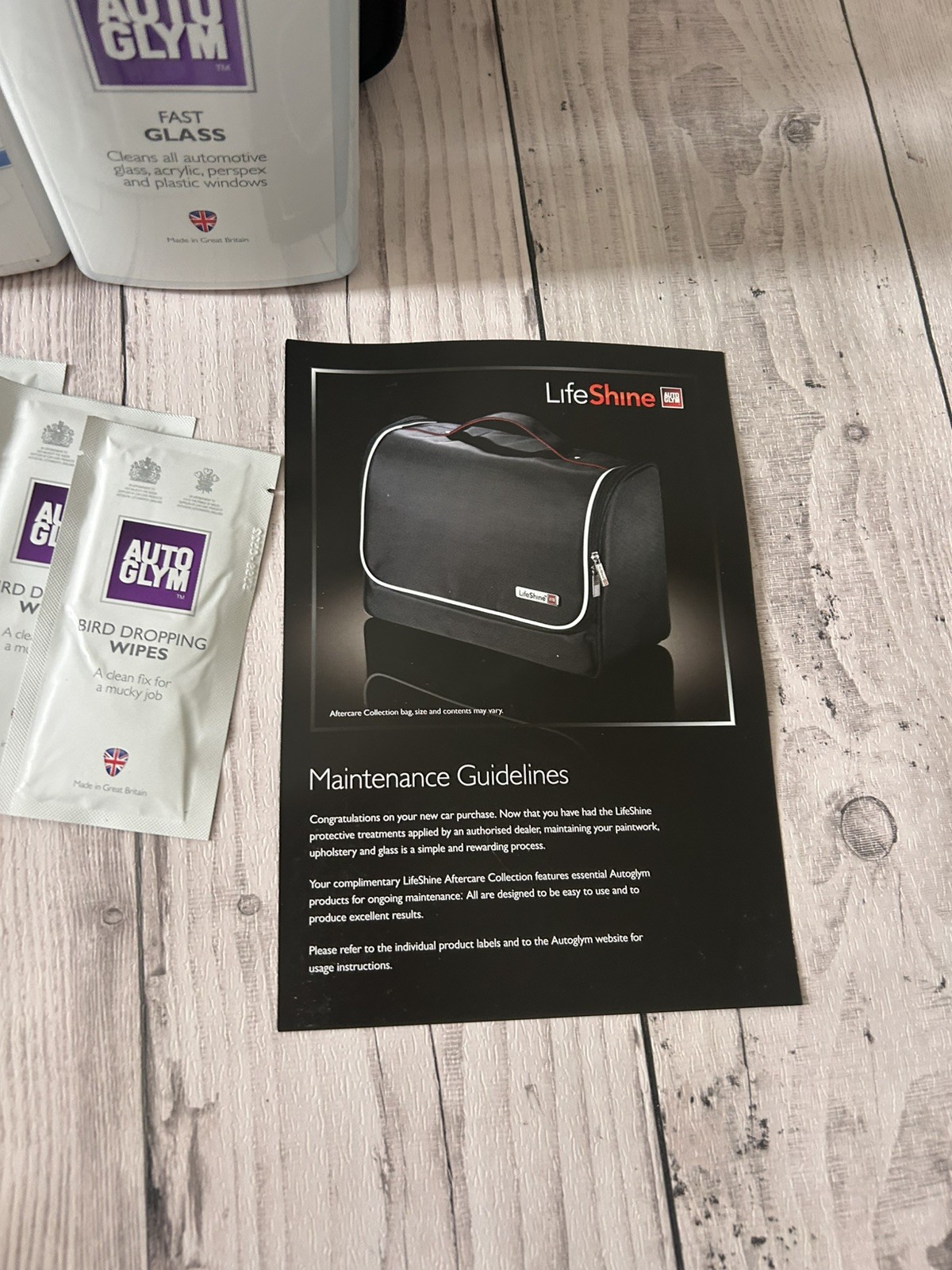 Autoglym Life Shine Car Cleaning Kit – Brand New And Sealed