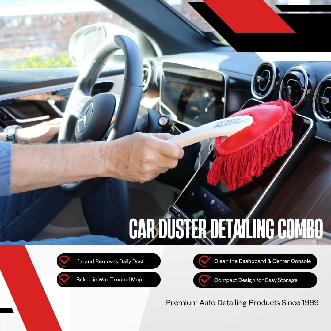 Eco-Friendly Detailing Kit with Dash Duster: Ultimate Car & Household Dust Clean