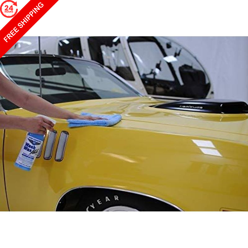 Wet or Waterless Car Wash Wax 128 Fl. oz, UV 128 Fl Oz (Pack of 1)