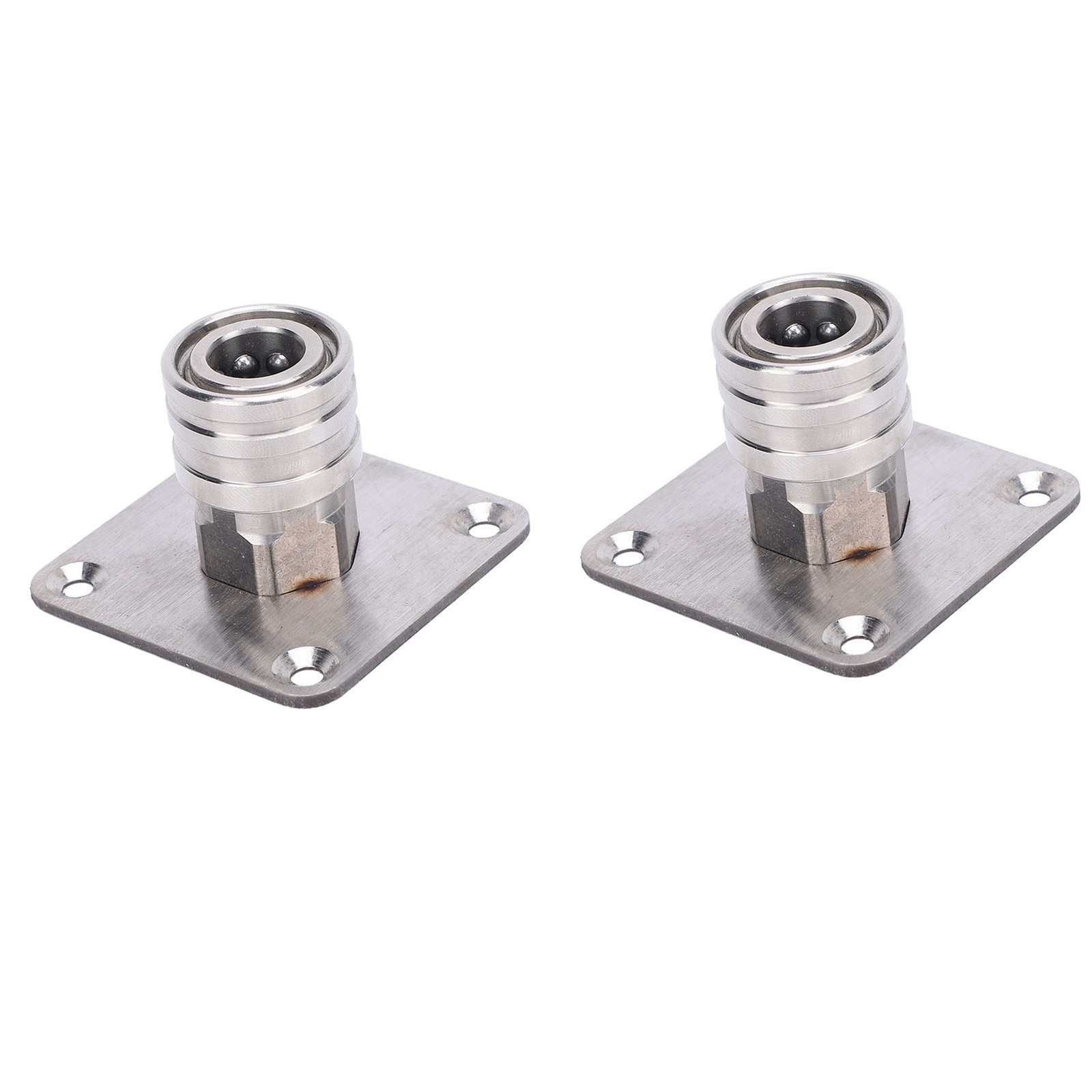 »New Pair Of Pressure Washer Foam Cannon Holder 1/4in Quick Connect Wall Mount