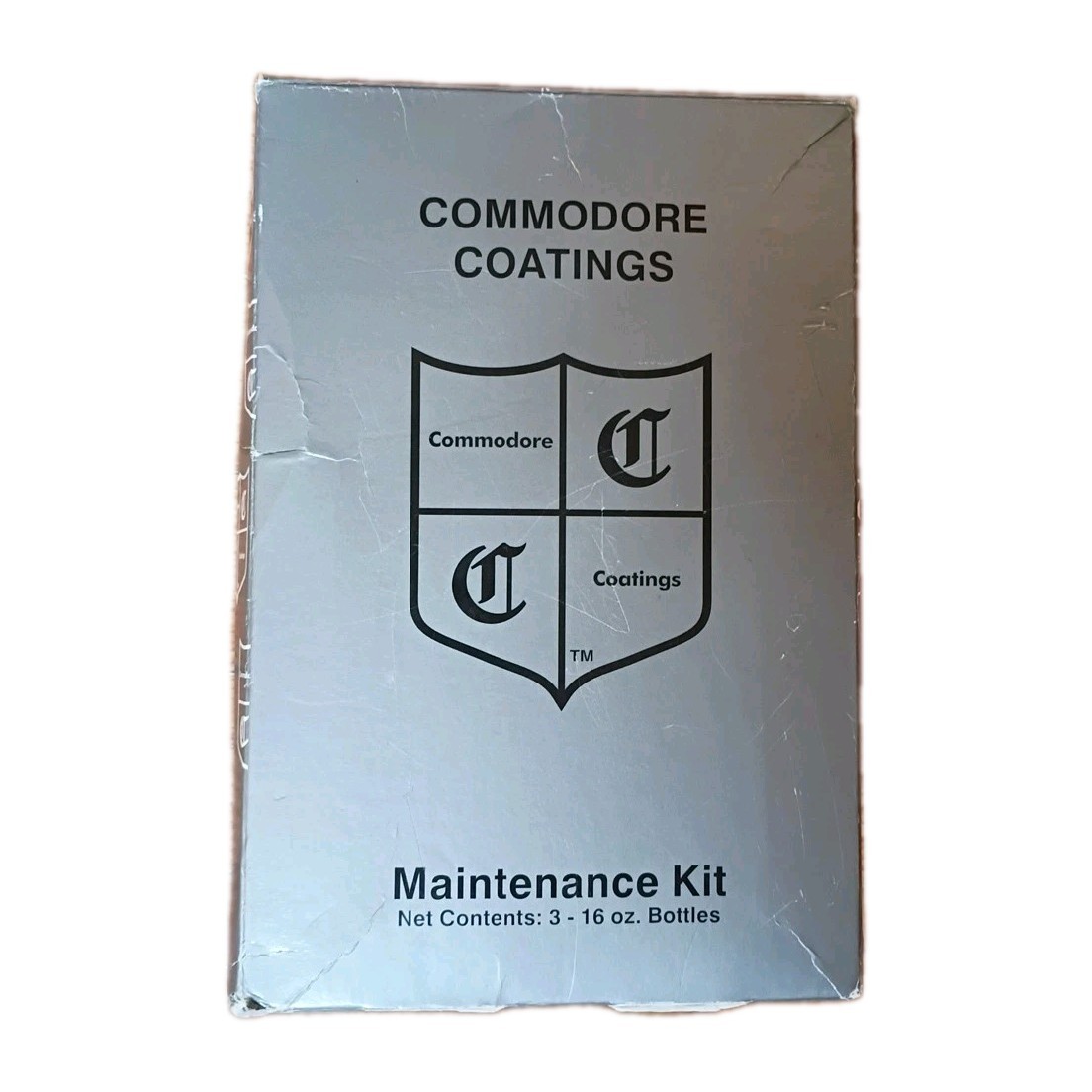 Commodore Coating Auto Maintenance 3 Part Kit Wash Sealant Leather Cream New